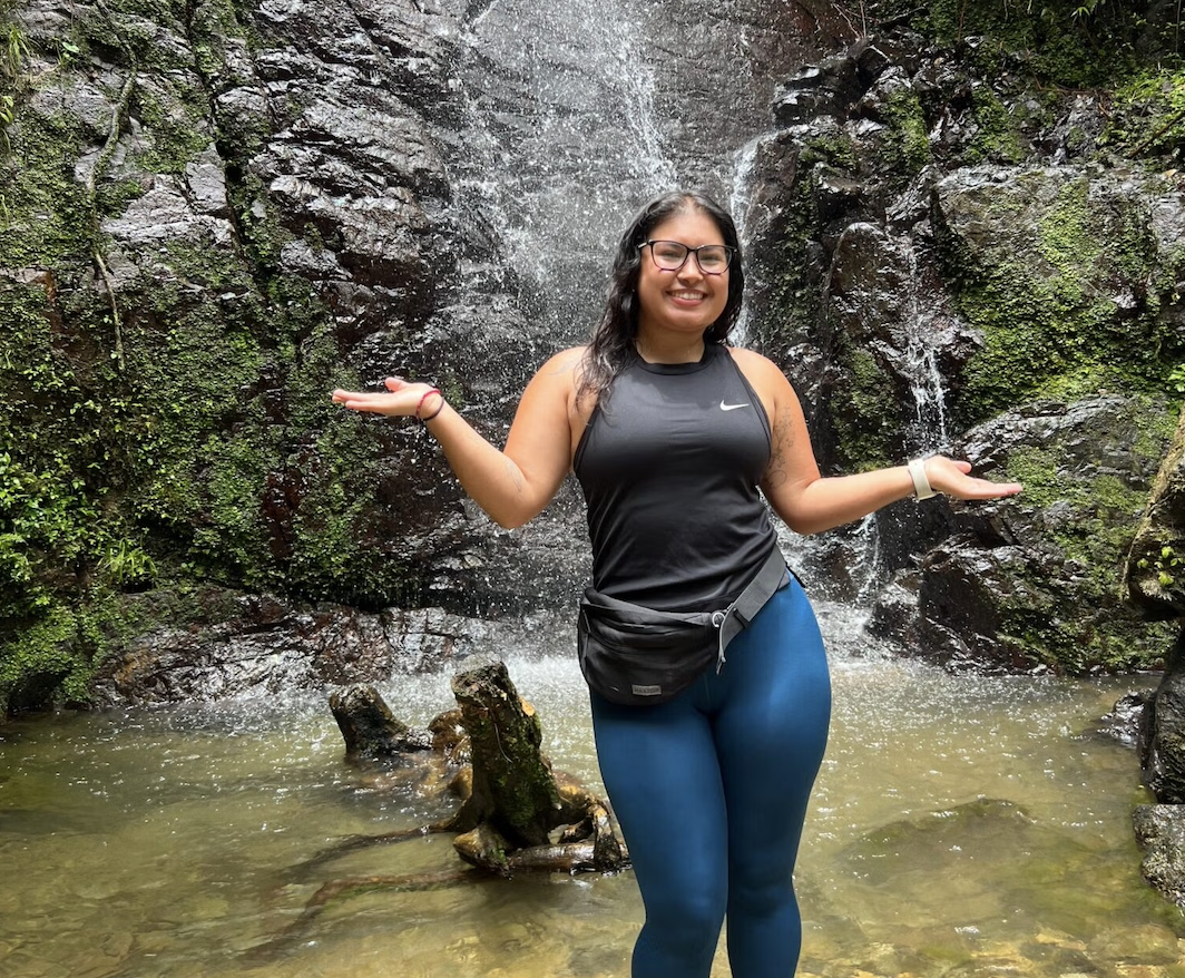 Putzulu on a trail managed by Casa Pueblo